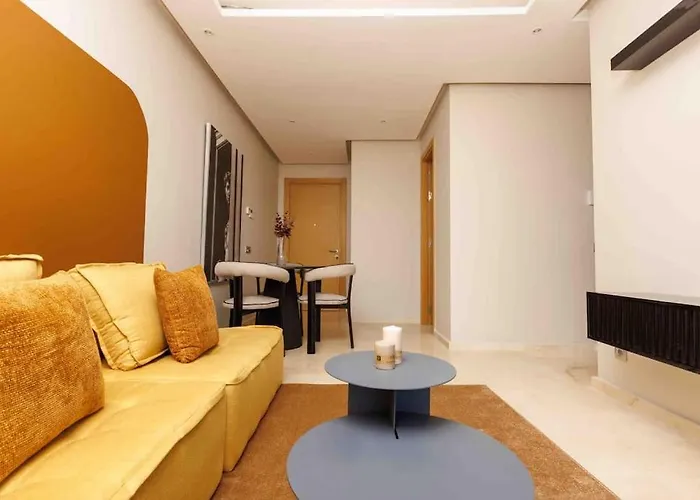 Stylish 1Br Flat In Hay Riad Central Rabat